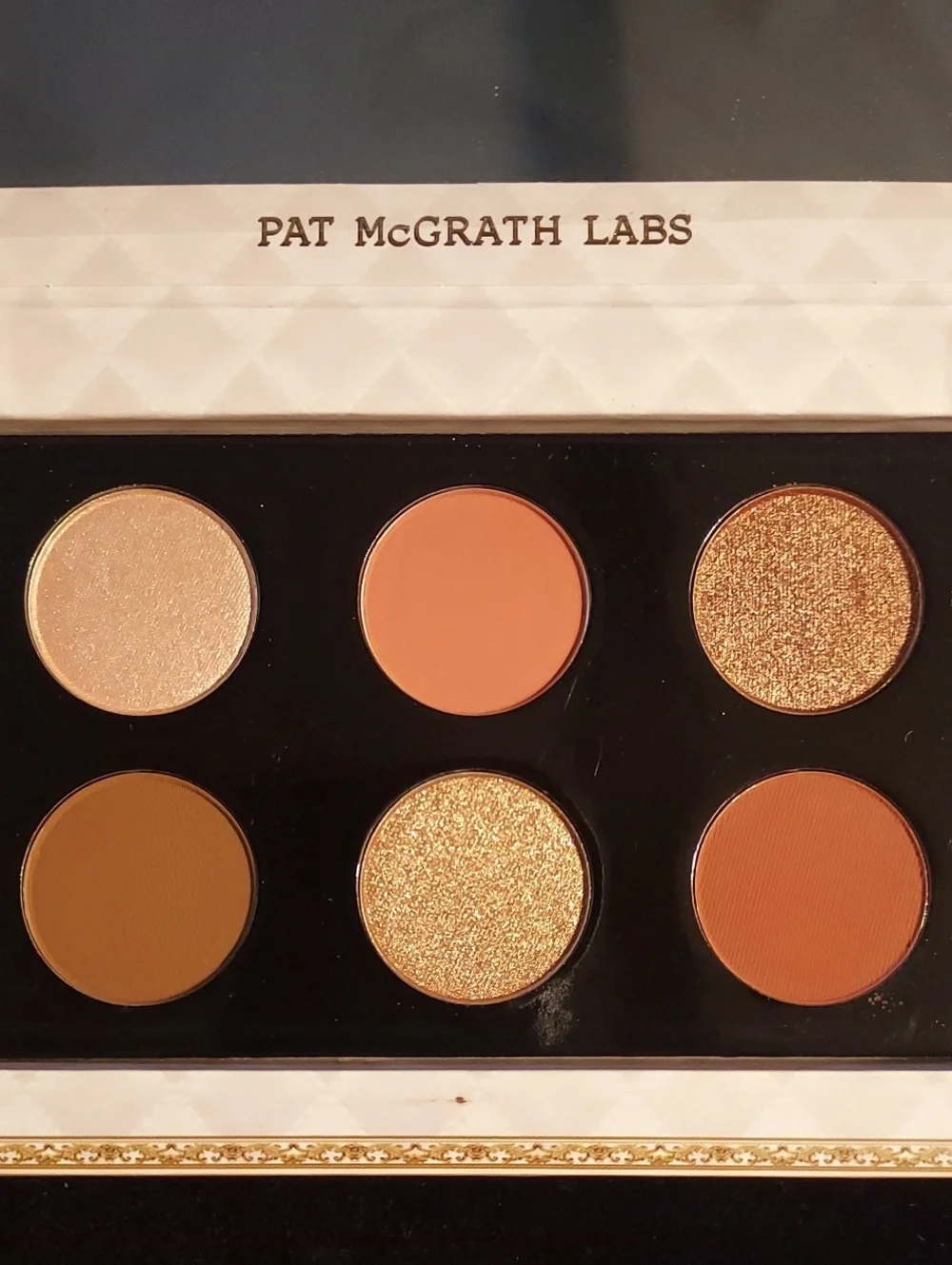 Pat McGrath Labs Love Collection Eye Shadow Palette - Red & Gold Packaging